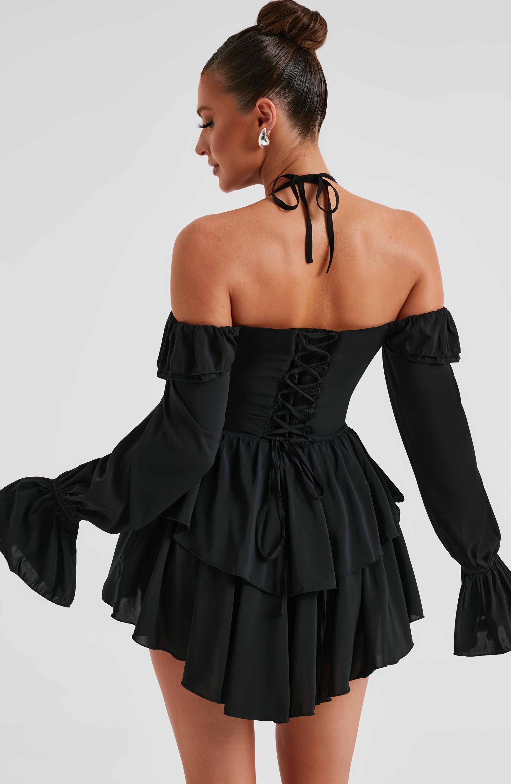 Savanna Playsuit - Black Product Image