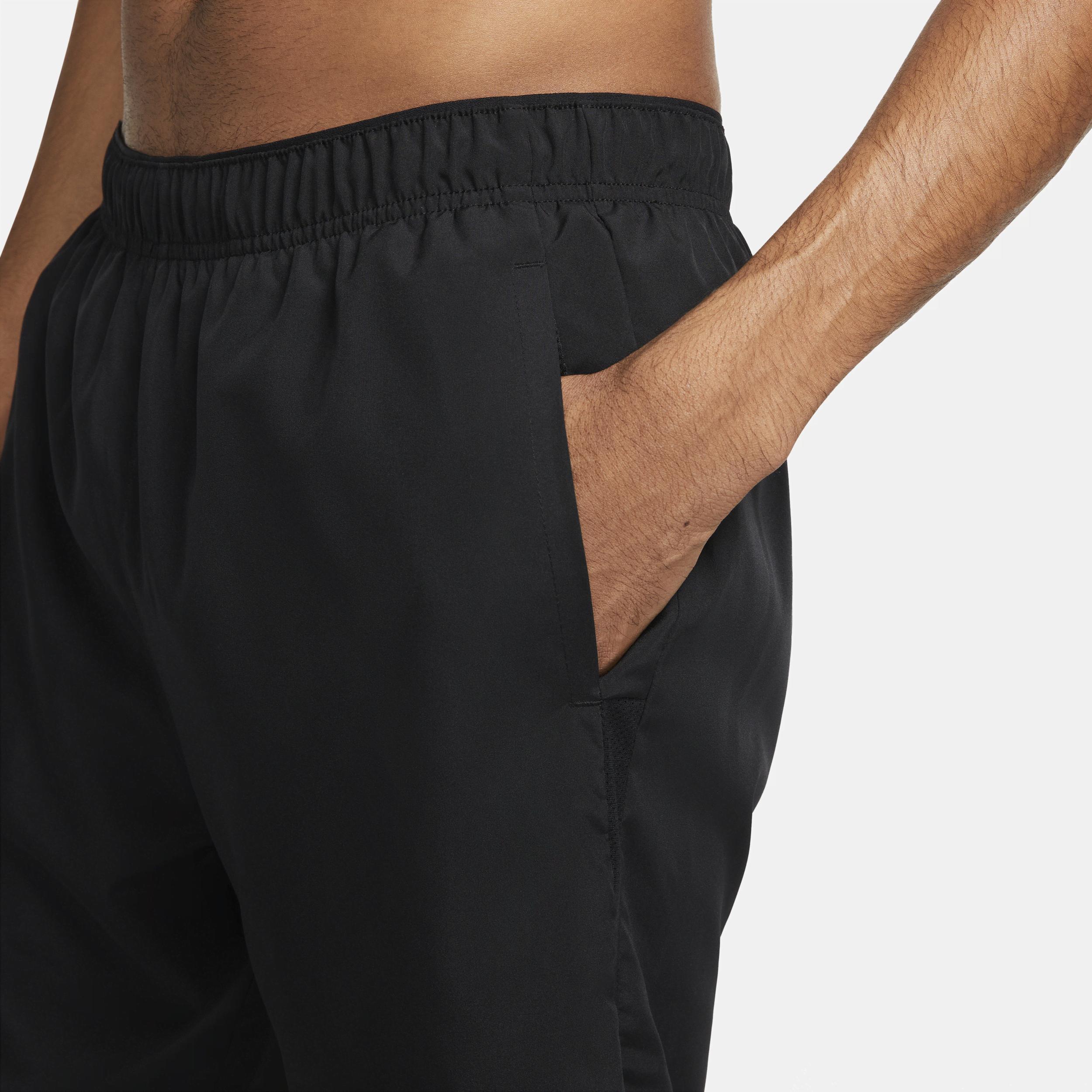 Men's Nike Dri-FIT Challenger 7" 2-in-1 Running Shorts, Size: Medium, Black Reflectiv Silver Product Image