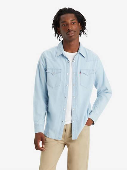 Classic Standard Fit Western Shirt Product Image