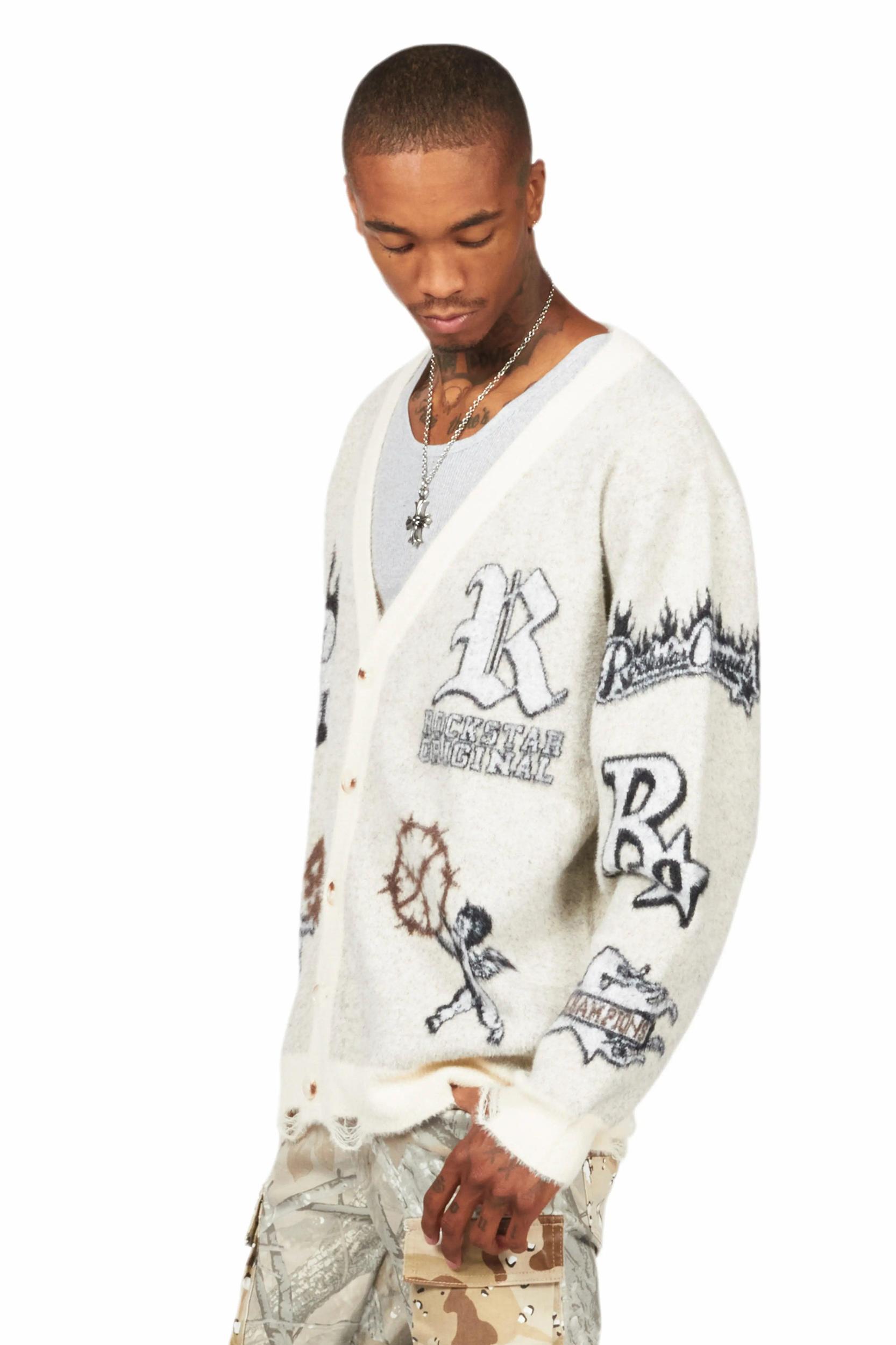 Rune Sand Knit Sweater Male Product Image