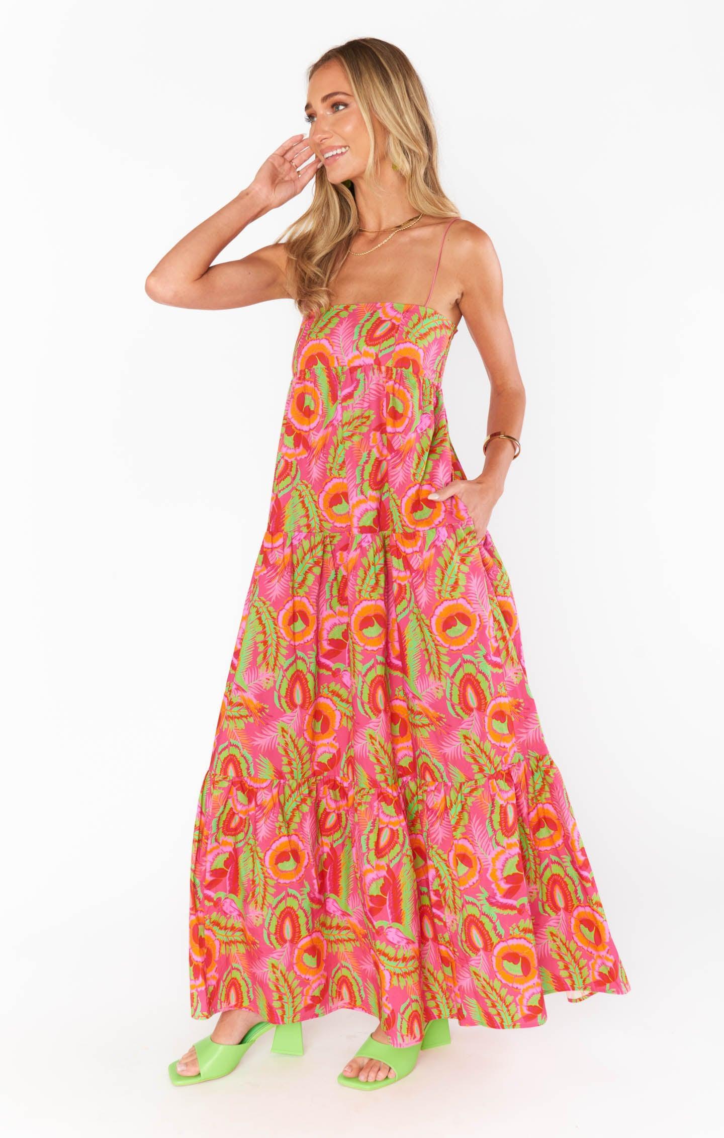 Long Weekend Maxi Dress ~ Paradise Palms Product Image