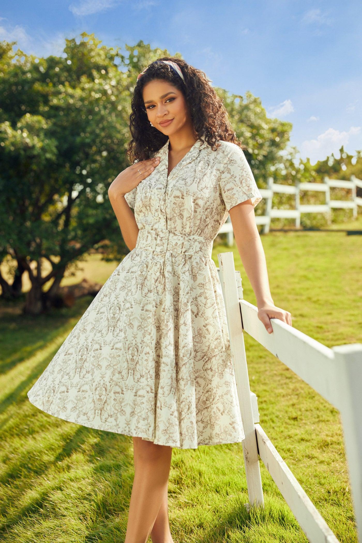 Countryside Serenade Casual Dress Product Image