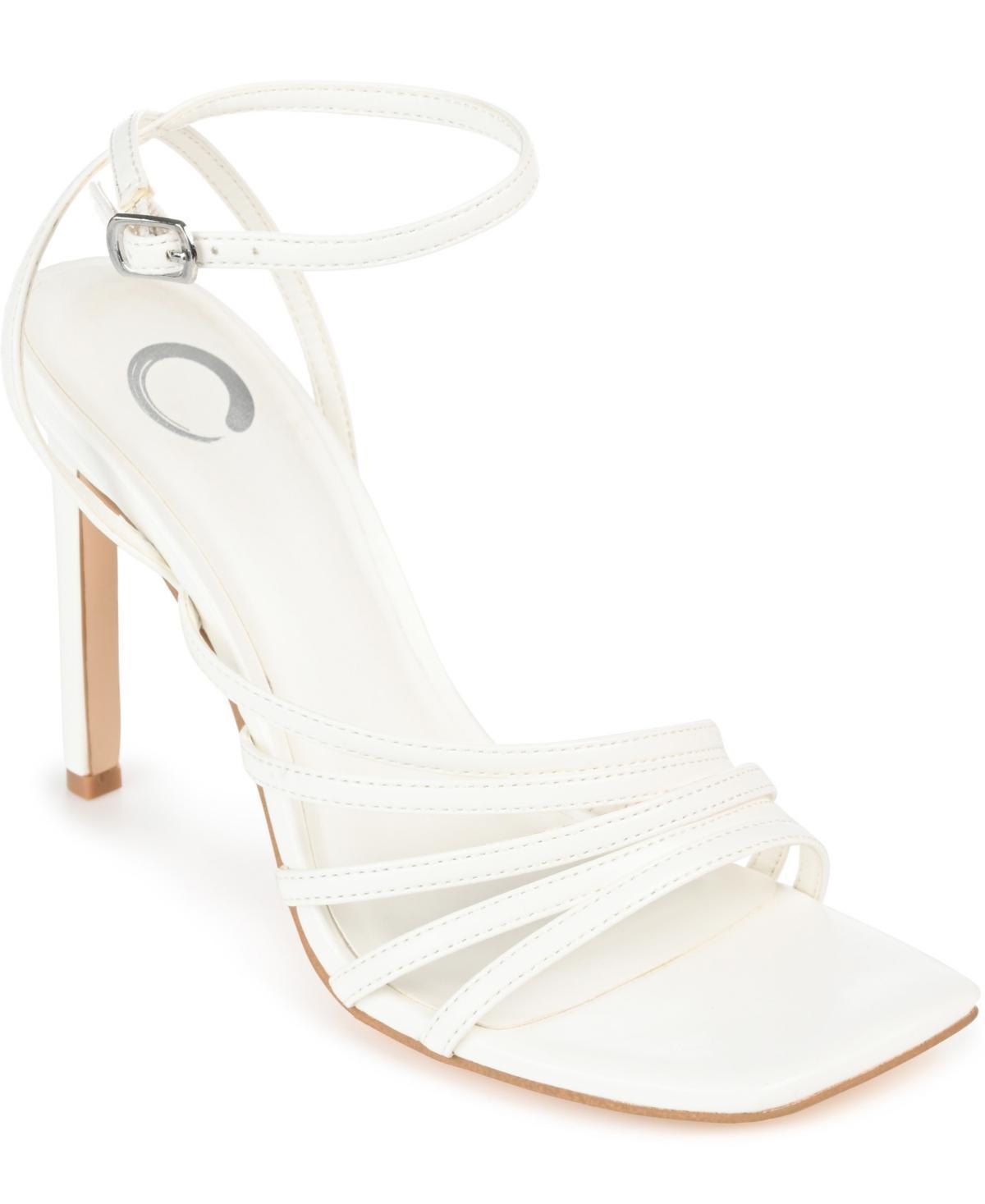 Journee Louella Women's Tru Comfort Foam™ High Heel Dress Sandals, Size: 10, Yellow Product Image