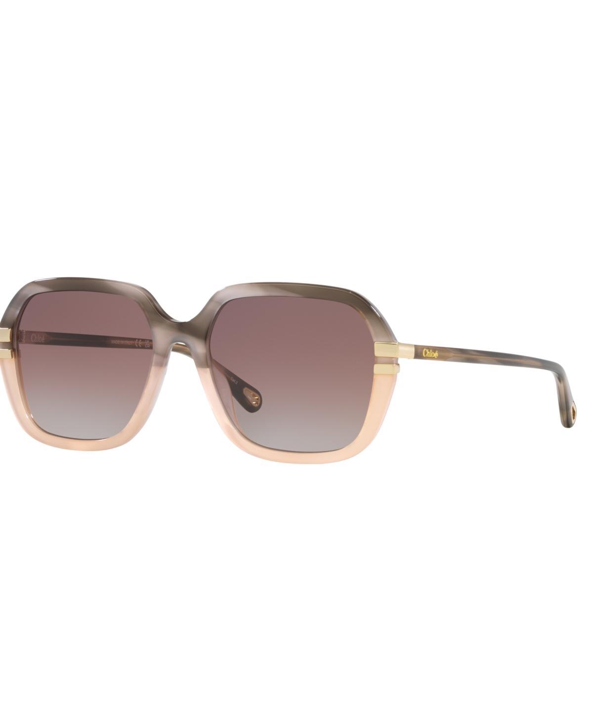 Chloe West Round Sunglasses, 57mm Product Image