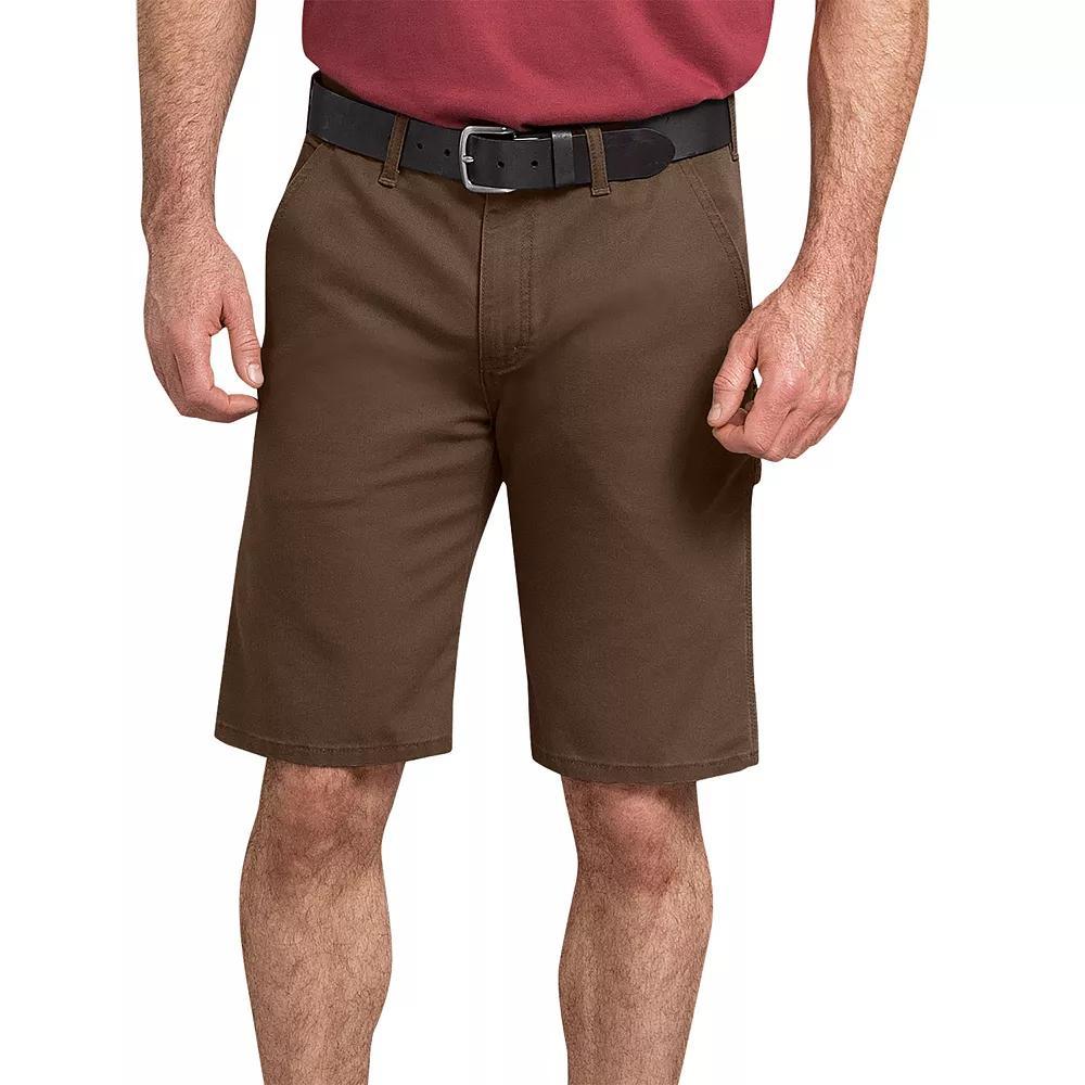 Men's Dickies TOUGH MAX Duck Carpenter Shorts, Size: 36, Green Product Image