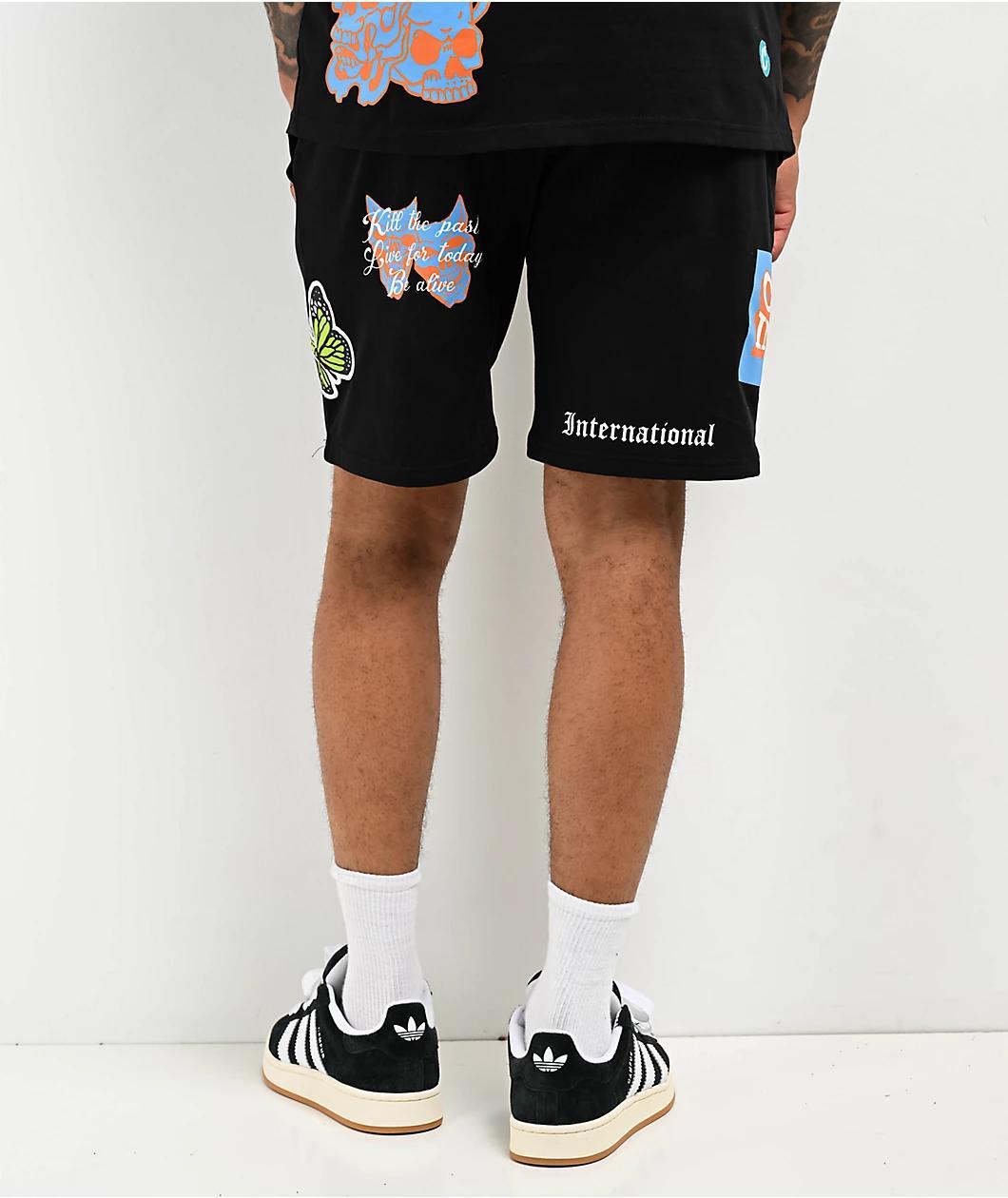 Cookies Highest Of Highs Black Sweat Shorts Product Image