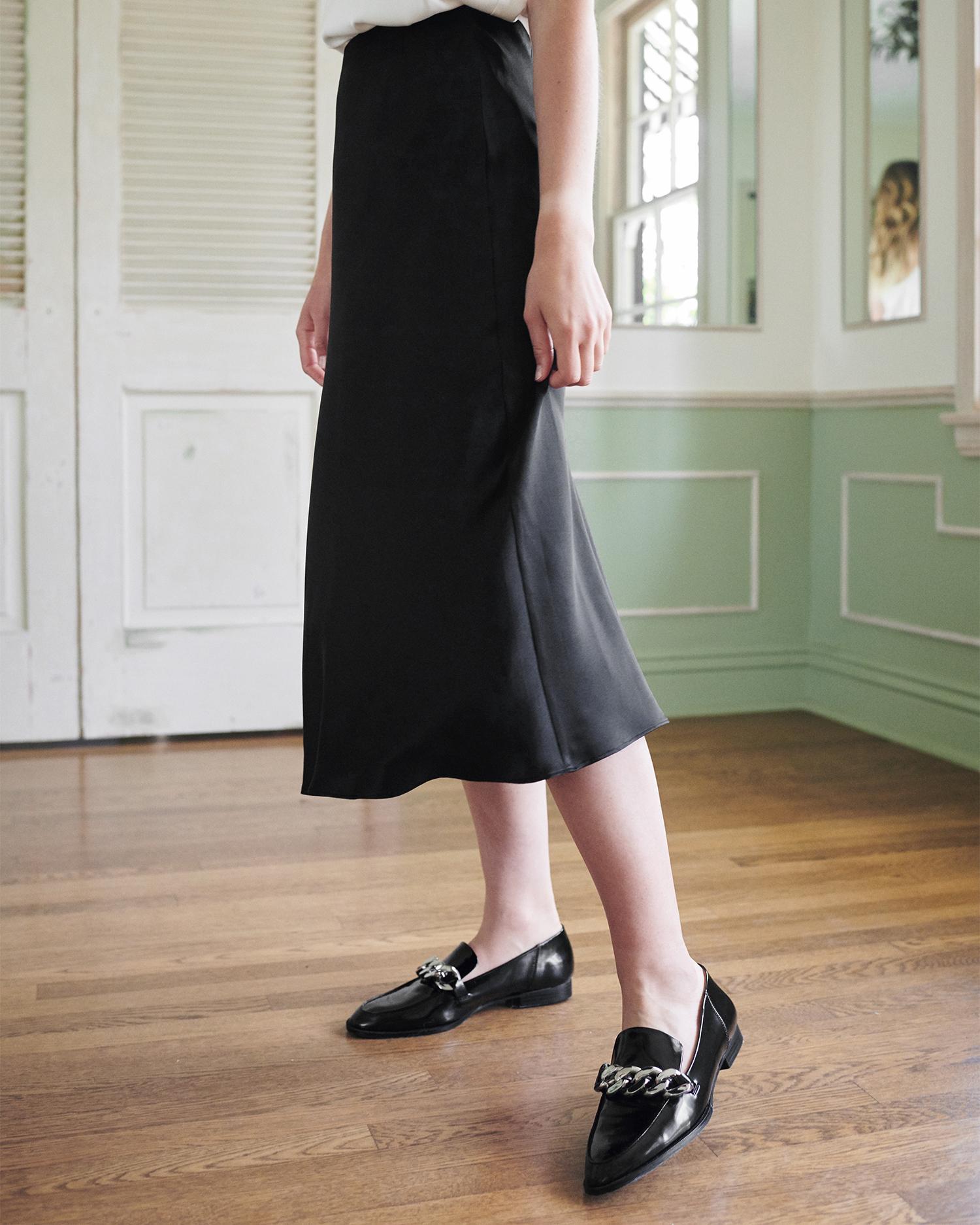 Quince | Women's 100% Washable Silk Skirt Size XS Product Image