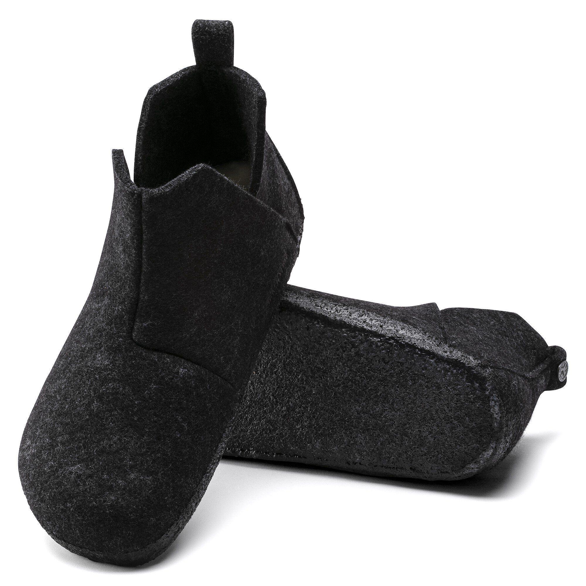 Andermatt Shearling Wool Felt Anthracite Product Image