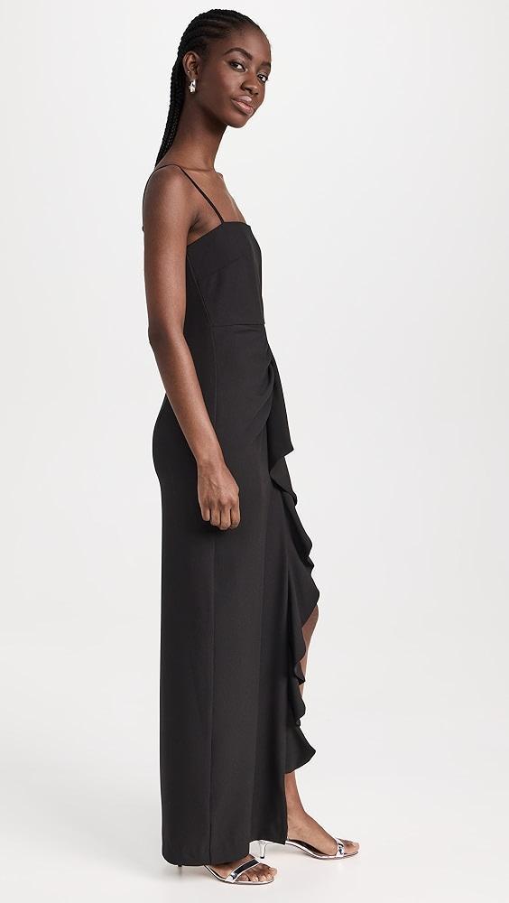 Black Halo Del Mar Gown | Shopbop Product Image