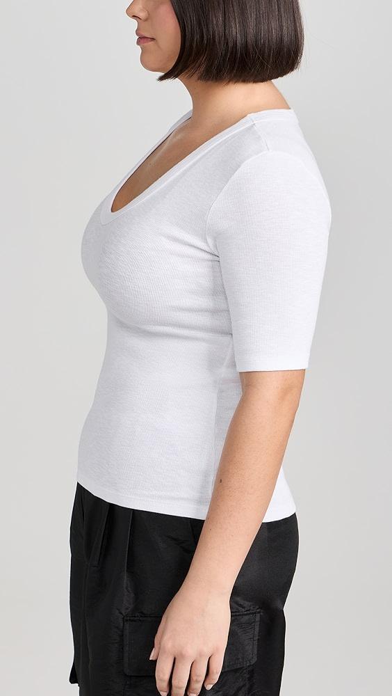 Enza Costa Textured Rib Top | Shopbop Product Image