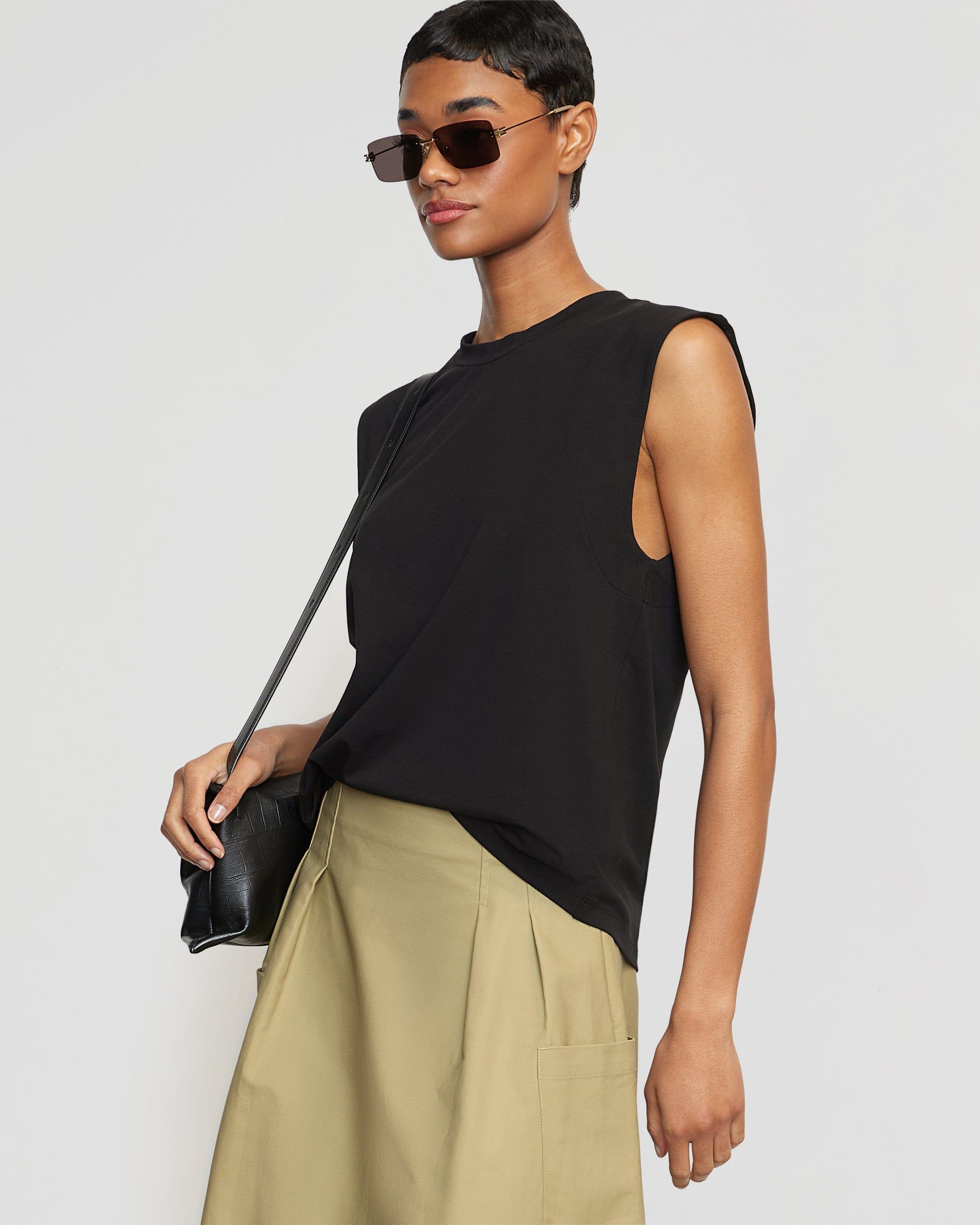 Nana Organic Cotton Structured-Shoulder Tee Product Image