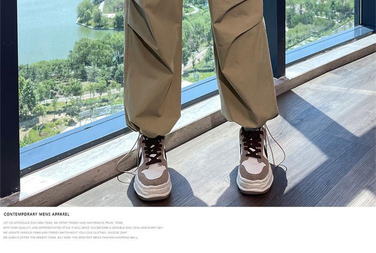 High Rise Plain Harem Cargo Pants (Various Designs) Product Image