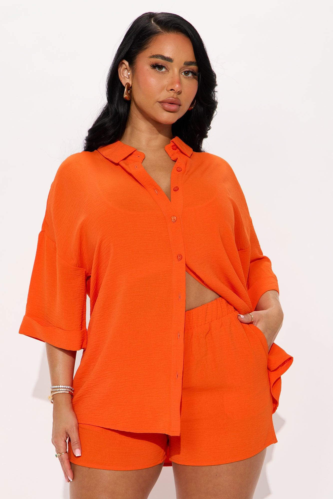 Pura Vida Short Set - Orange Product Image