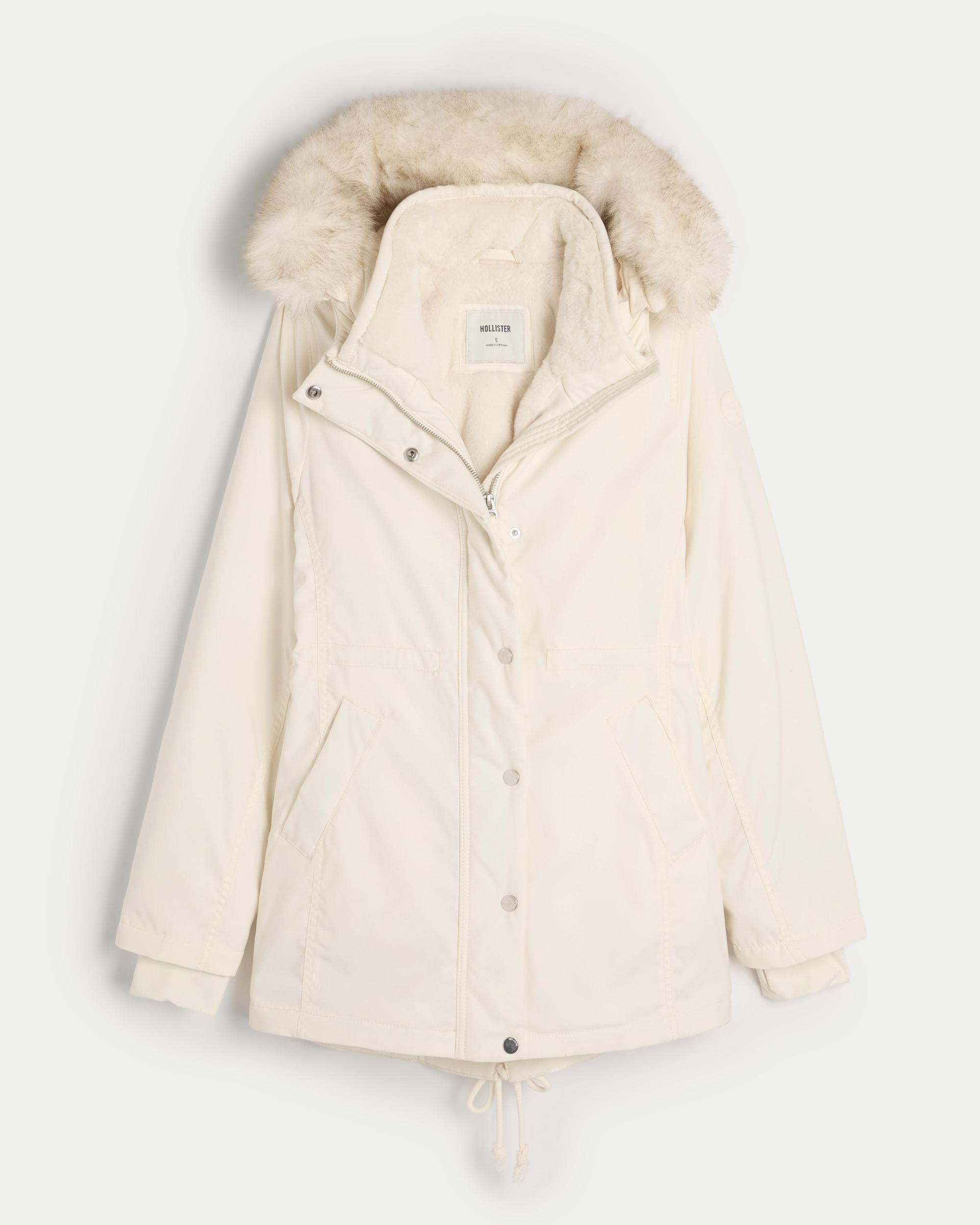 Faux Fur-Lined Parka Product Image