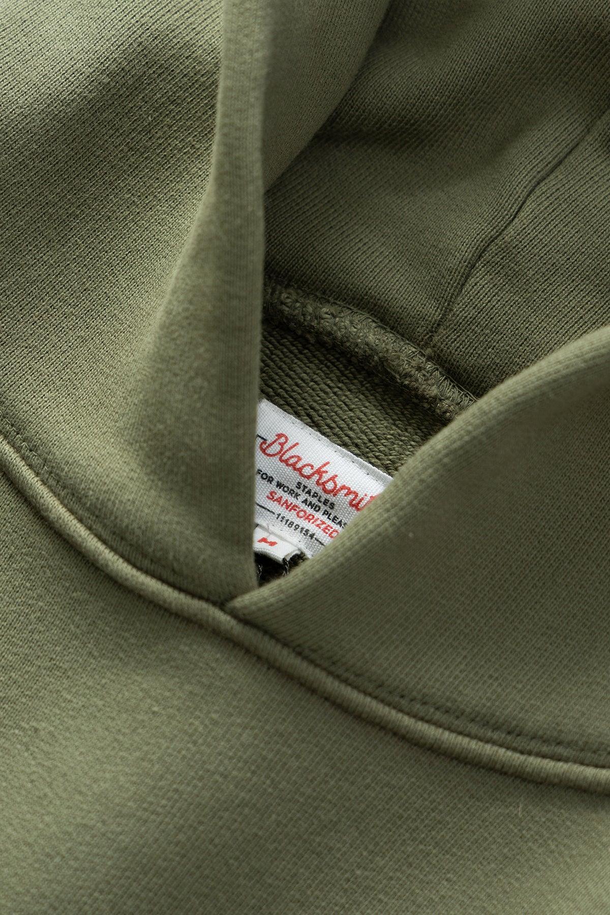 Blacksmith - 750GSM Utility Hoodie - Olive Product Image