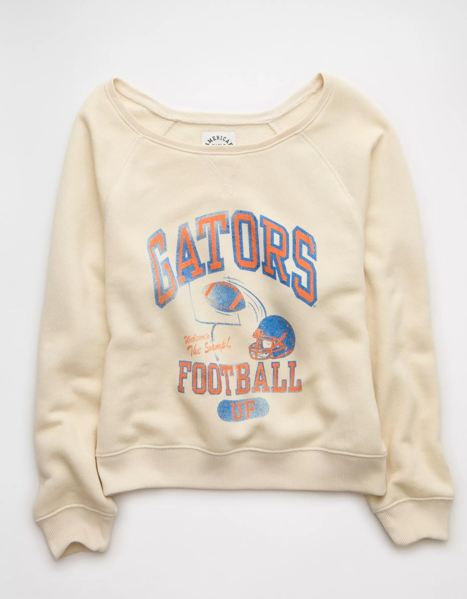 AE Florida Gators Graphic Off The Shoulder Sweatshirt Product Image