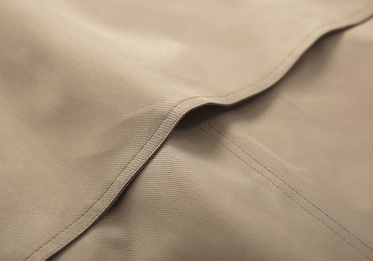 RT No. 2796 KHAKI TRENCH COAT Product Image