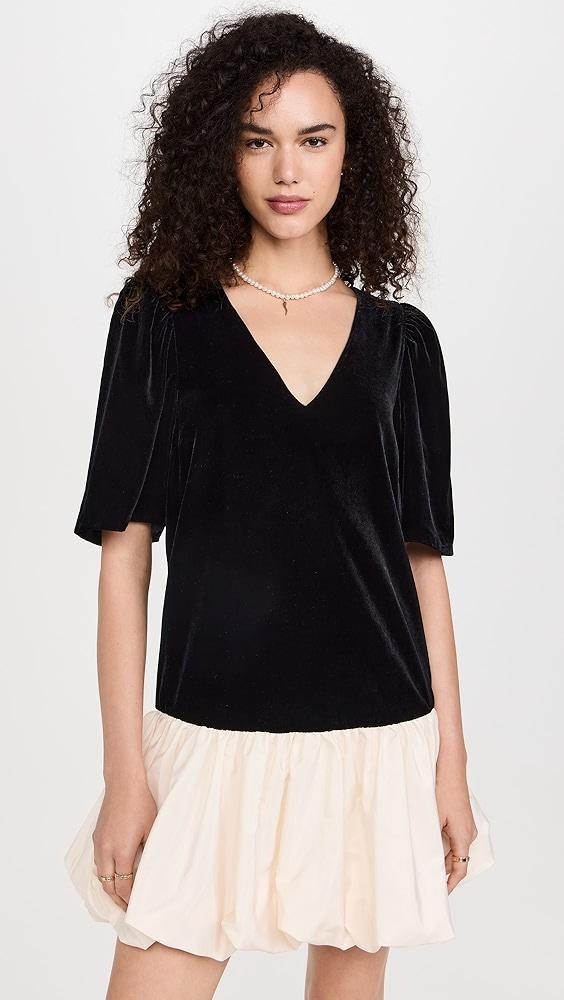 RHODE Juliana Velvet Dress | Shopbop Product Image