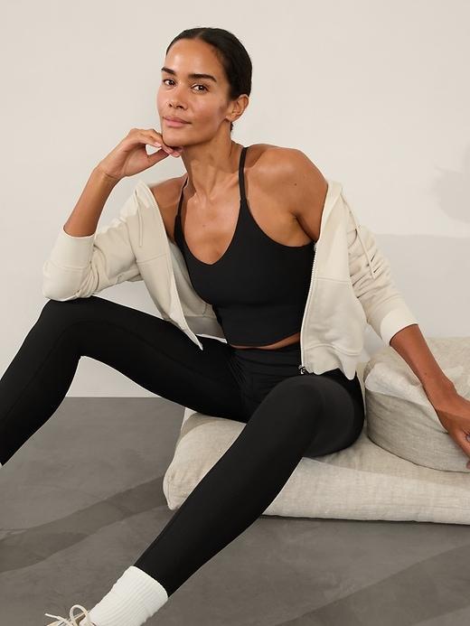 Elation V-Neck Longline Sports Bra A-C Product Image