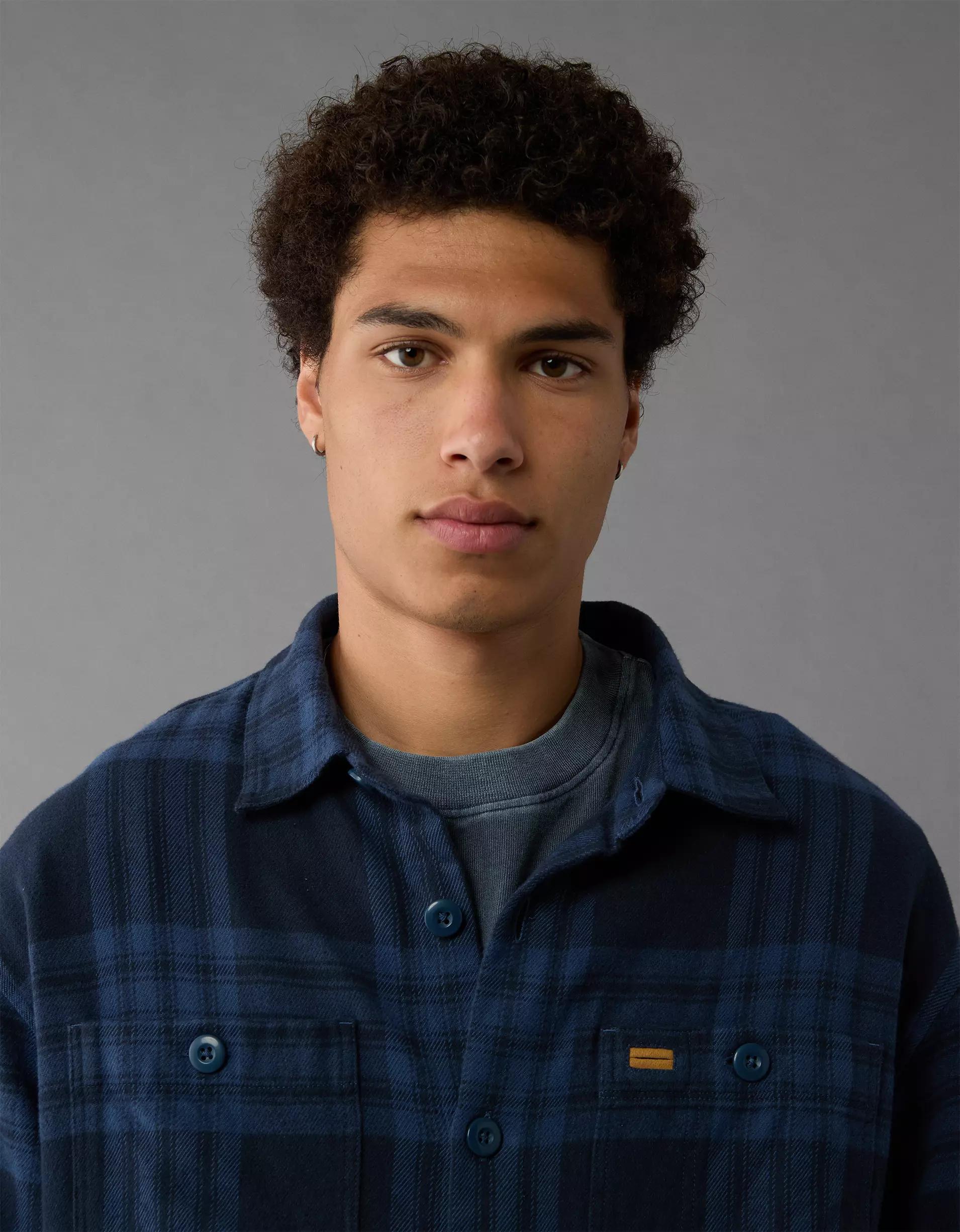 Timberland x AE Flannel Shirt Jacket Product Image