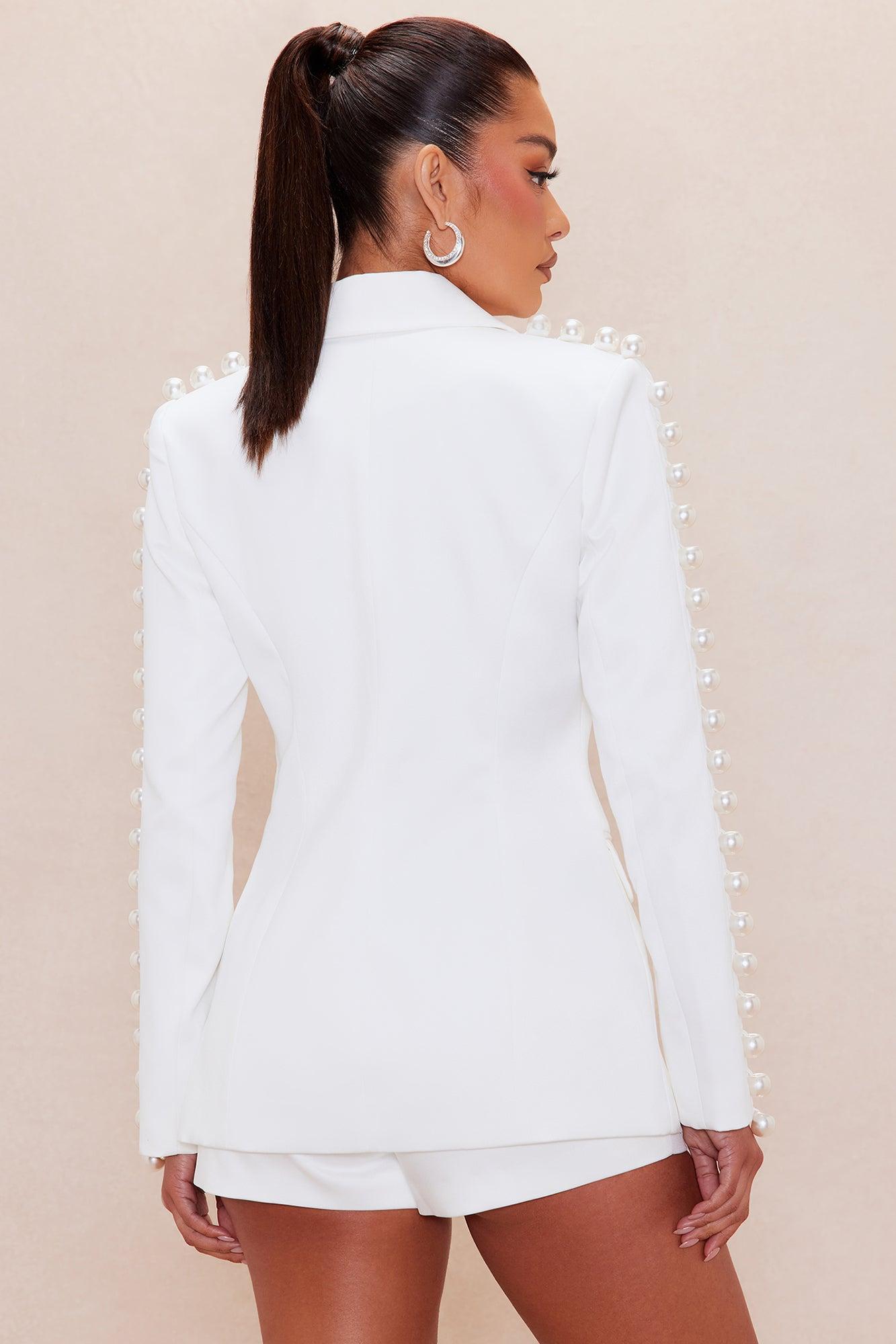 Jada Embellished Short Set - White Product Image