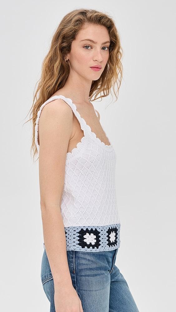 Splendid Sonia Crochet Sweater Tank | Shopbop Product Image