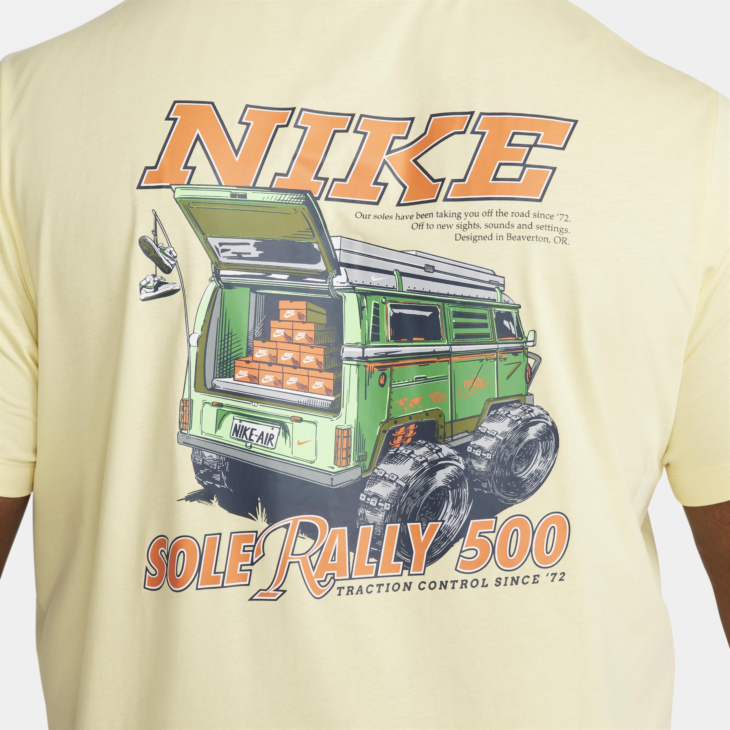 Nike sole rally back print T-shirt Product Image