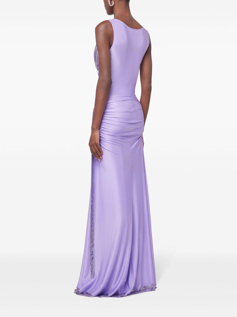 chainmail-detailing maxi dress Product Image
