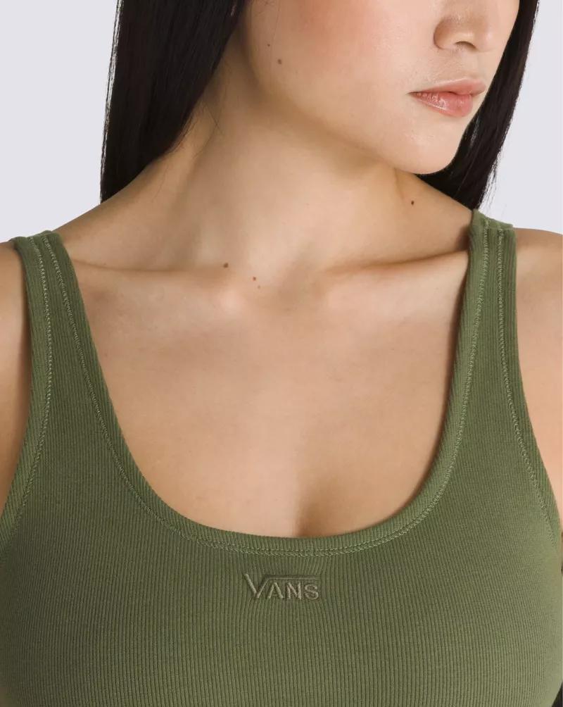 Drop V Ribbed Bralette Product Image