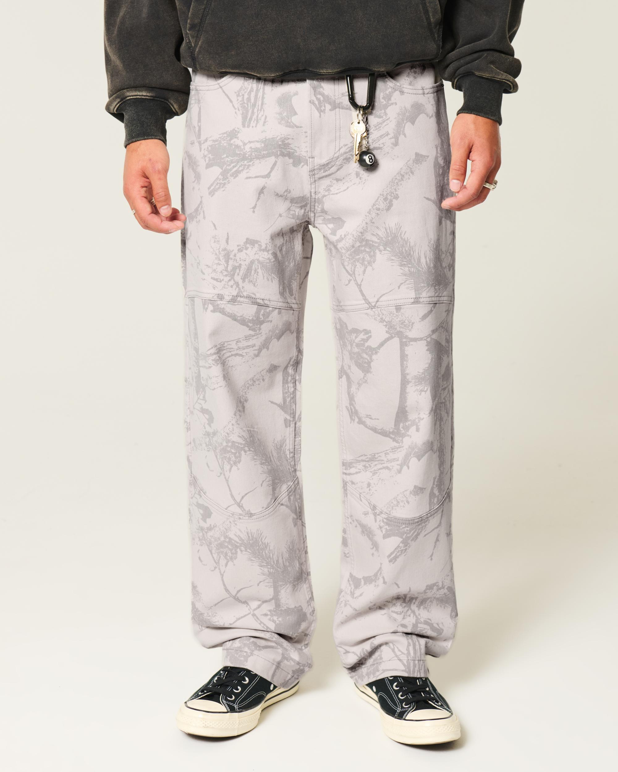 Camo Baggy Jeans Product Image
