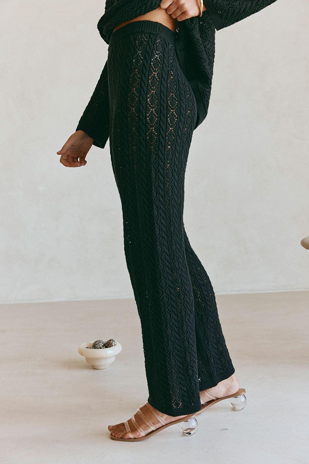 SAMPLE-Cierra Pants - Black Product Image