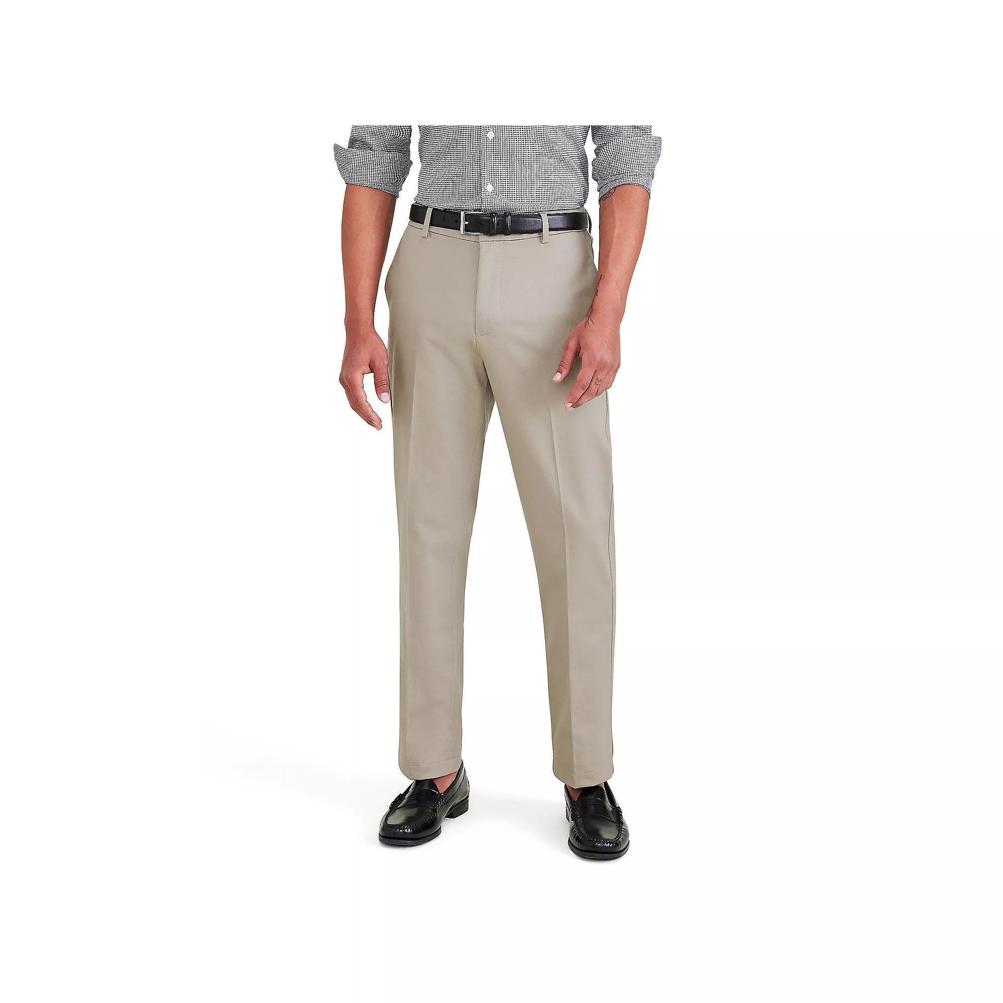 Men's Dockers® Signature Iron-Free Stain Defender Slim-Fit Khaki Pants, Size: 30 X 32, Beautiful Black Product Image