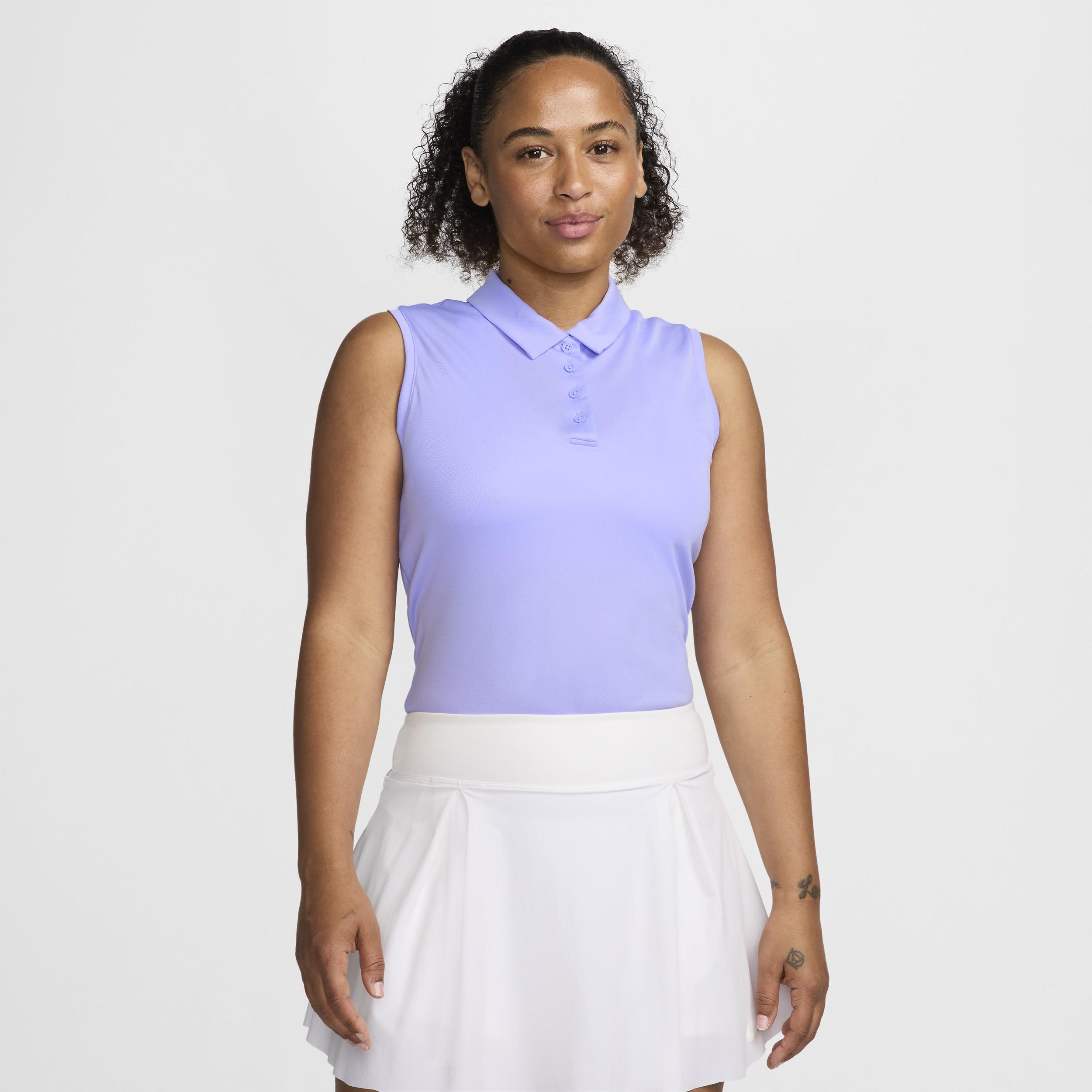 Nike Dri-FIT Victory Women's Sleeveless Golf Polo Product Image