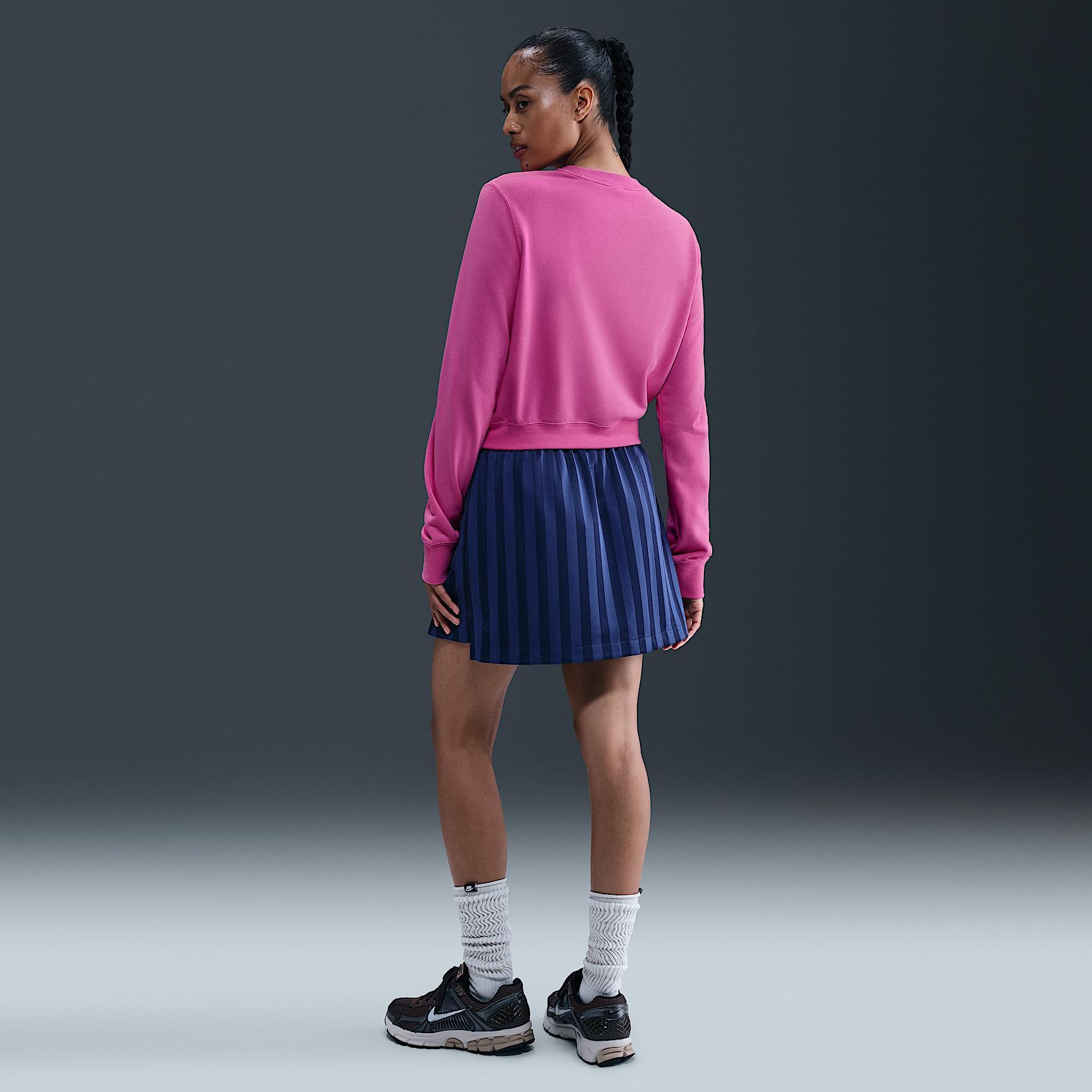 Nike Sportswear Chill Terry Women's Crew-Neck French Terry Sweatshirt Product Image