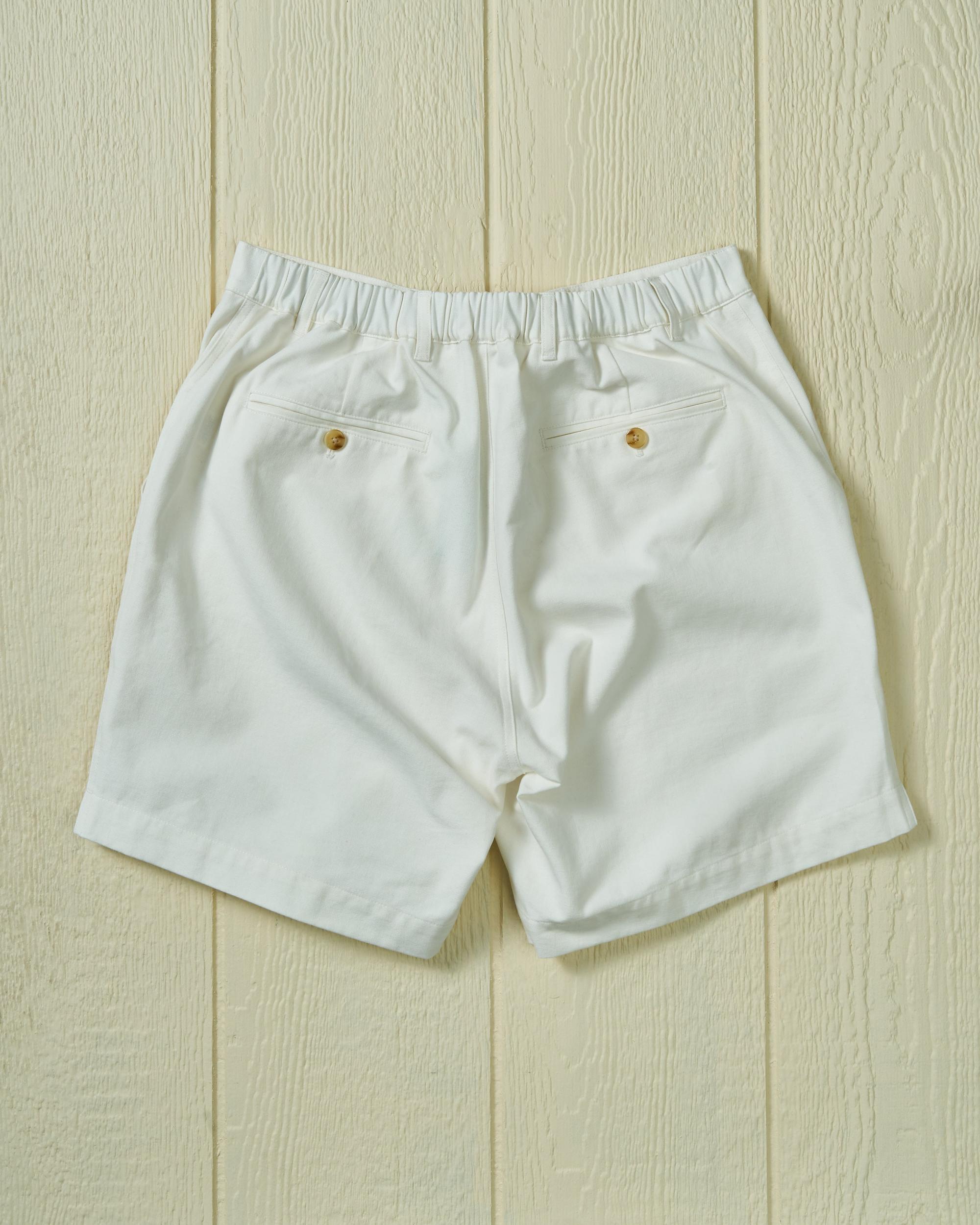 Ventura Short in White Canvas Product Image