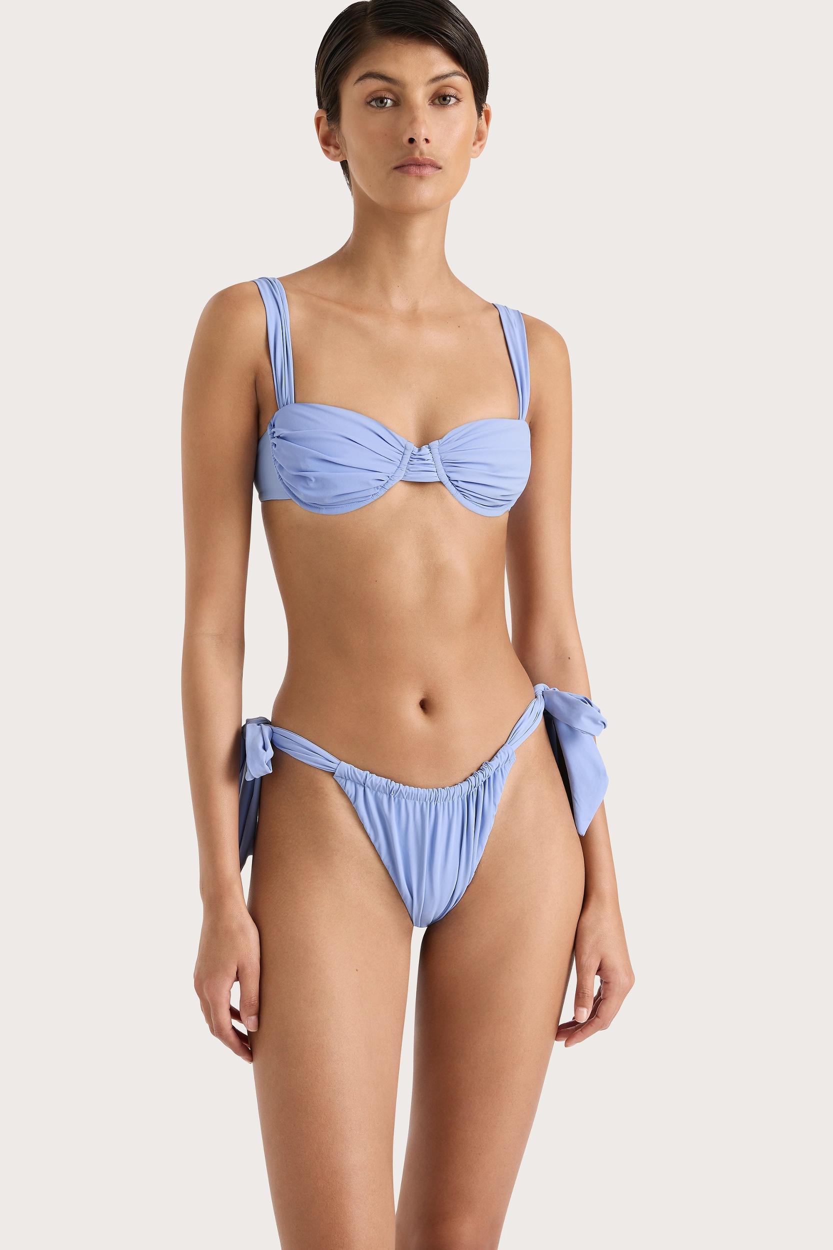 Sol Bikini Top Blue Product Image