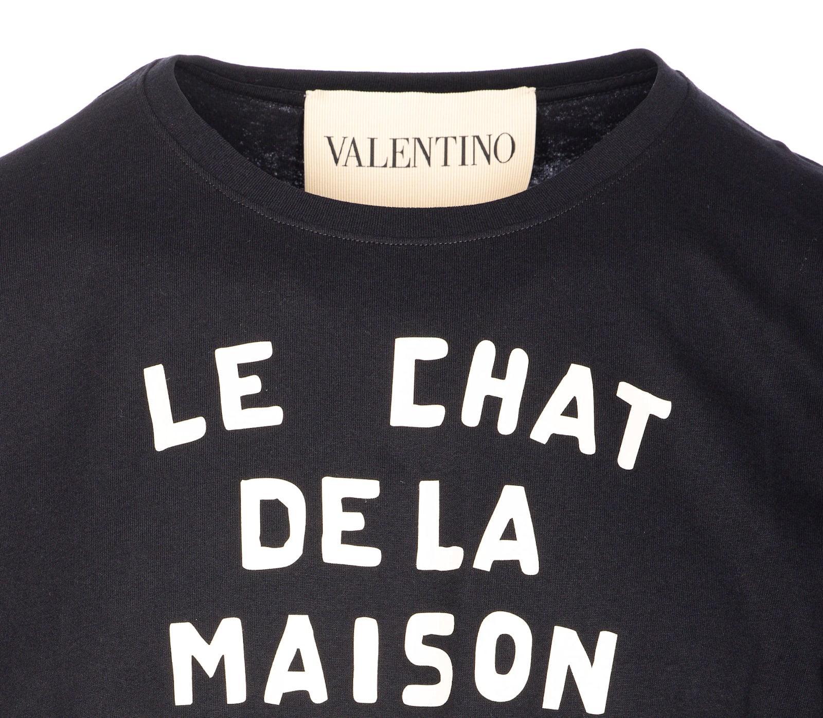 VALENTINO T-shirt Logo In Red Product Image