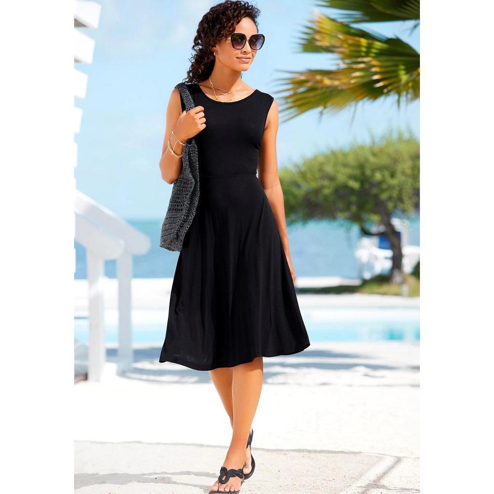 Women's Back Cutout Dress - LASCANA Product Image