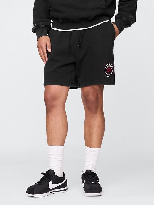 NBA Toronto Raptors Logo Heavyweight Sweat Shorts Product Image