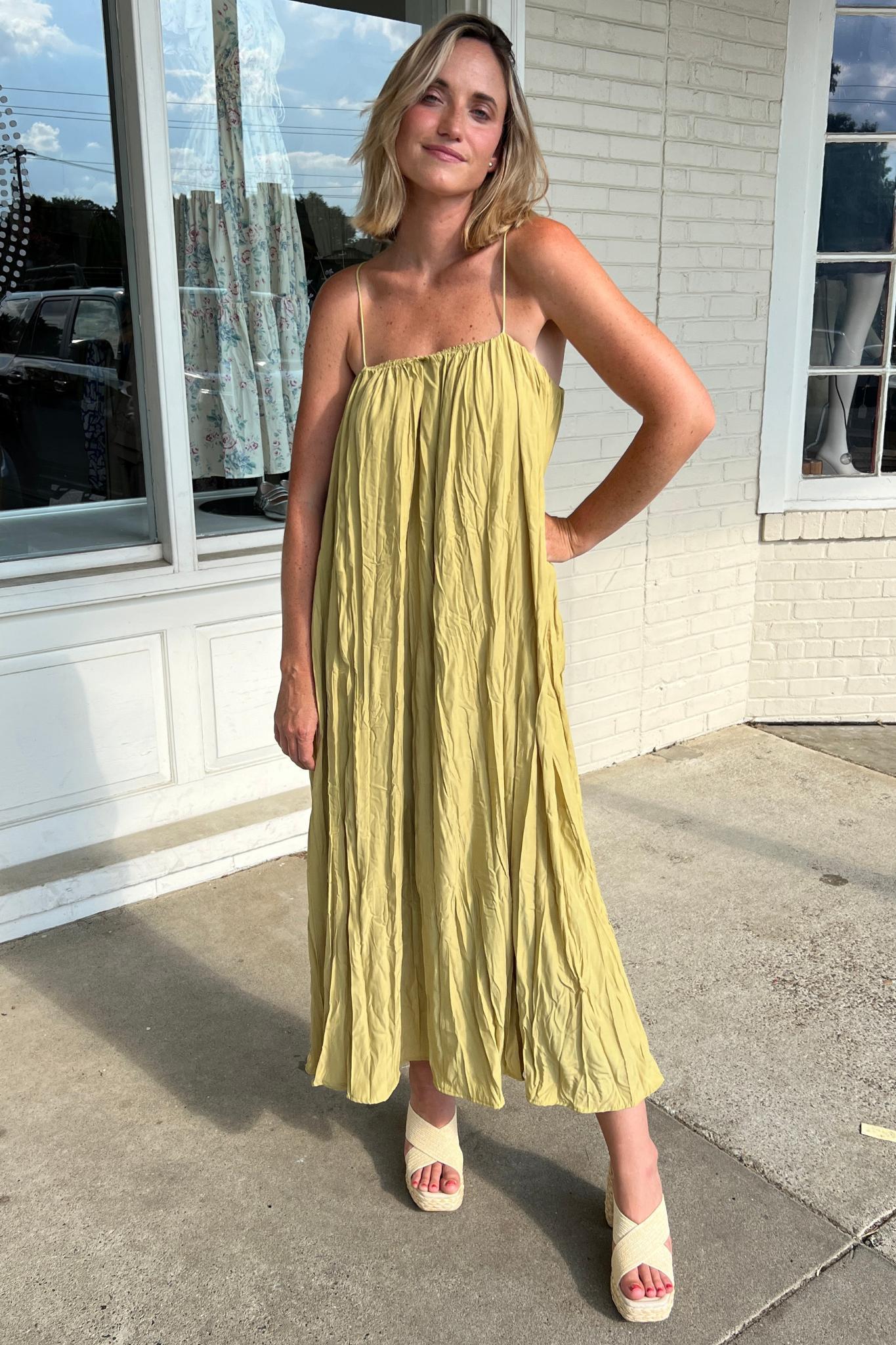 Golden Hour Sleeveless Maxi Dress Product Image