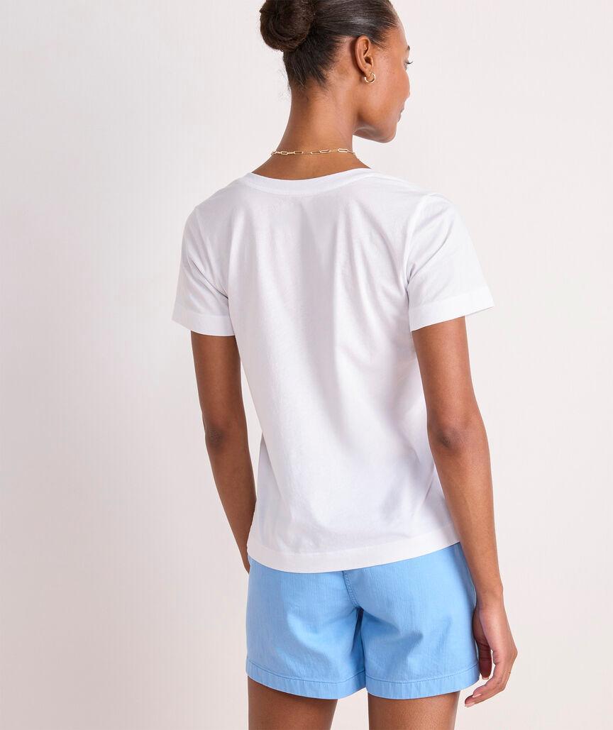 Clean Jersey V-Neck Tee Product Image
