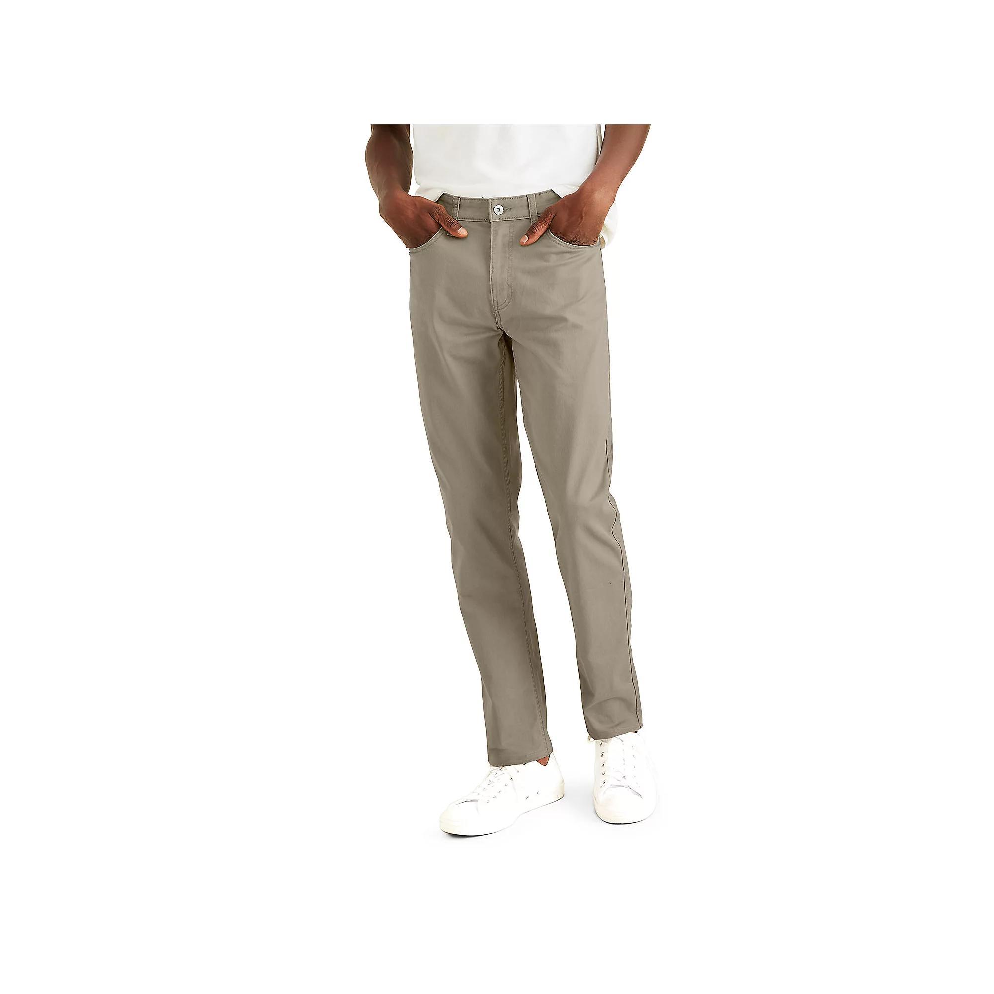 Mens Dockers Jean Cut Khaki All-Seasons Tech Straight-Fit Pants Product Image