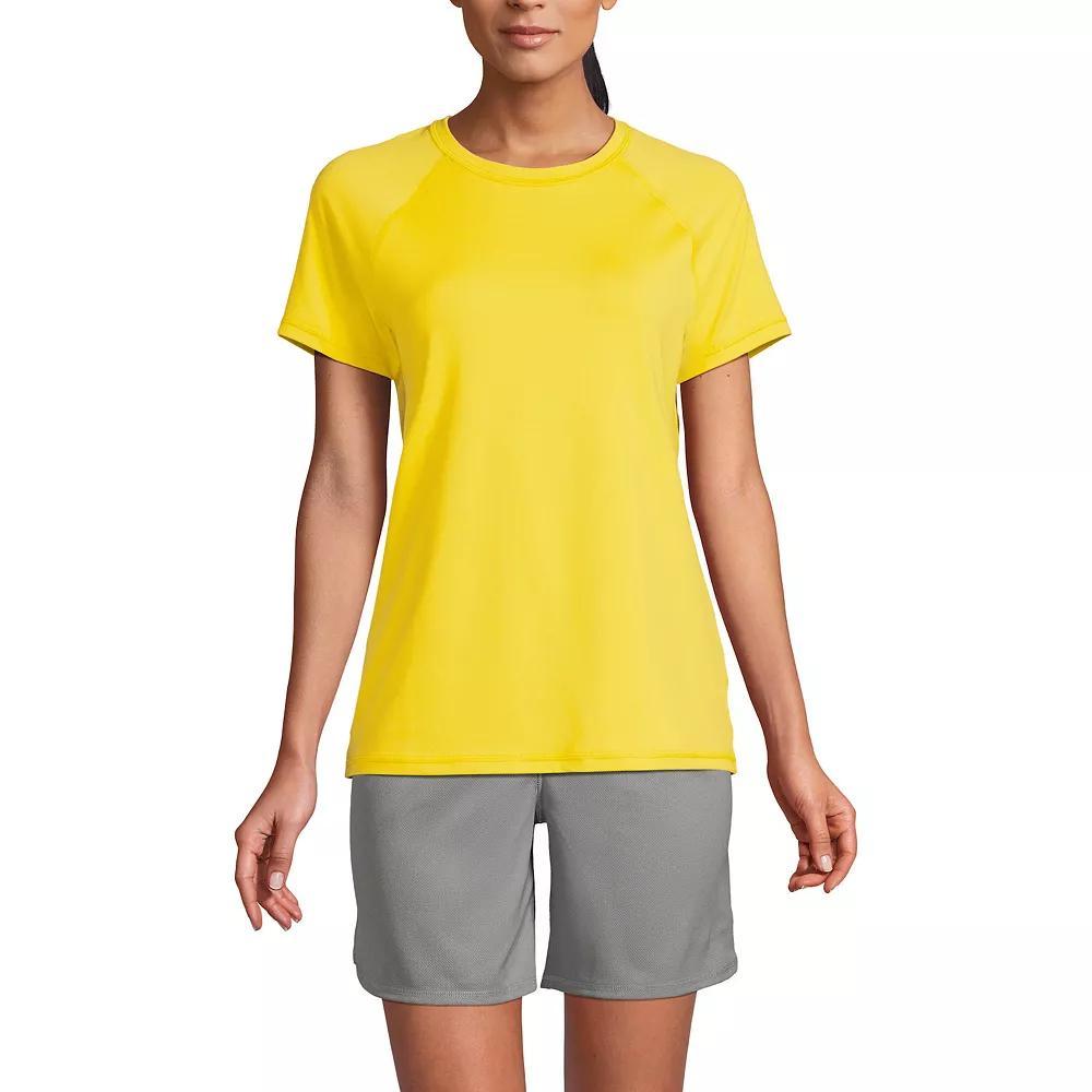 Womens Lands End School Uniform Short Sleeve Active Tee Product Image