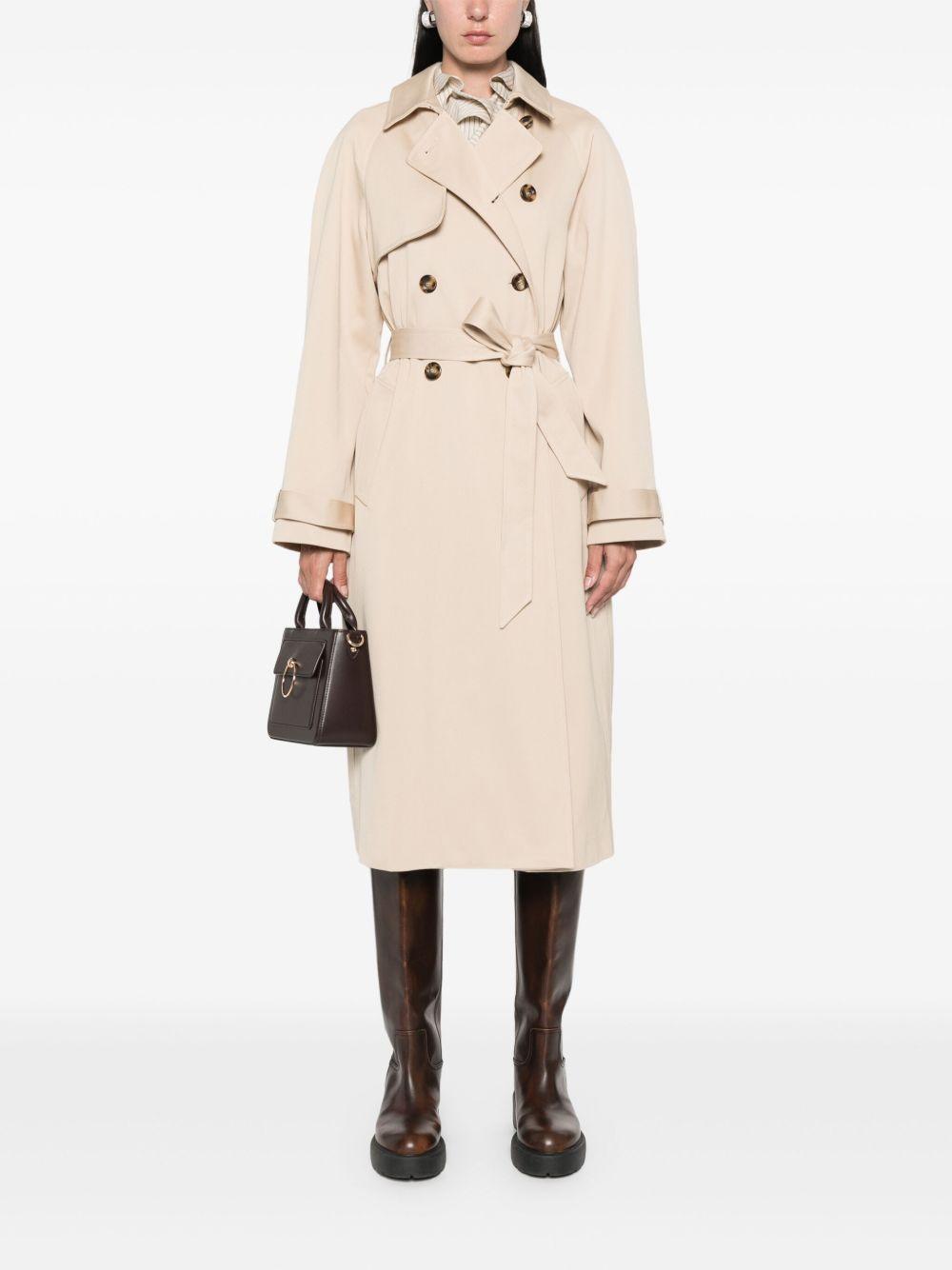 cotton trench coat Product Image