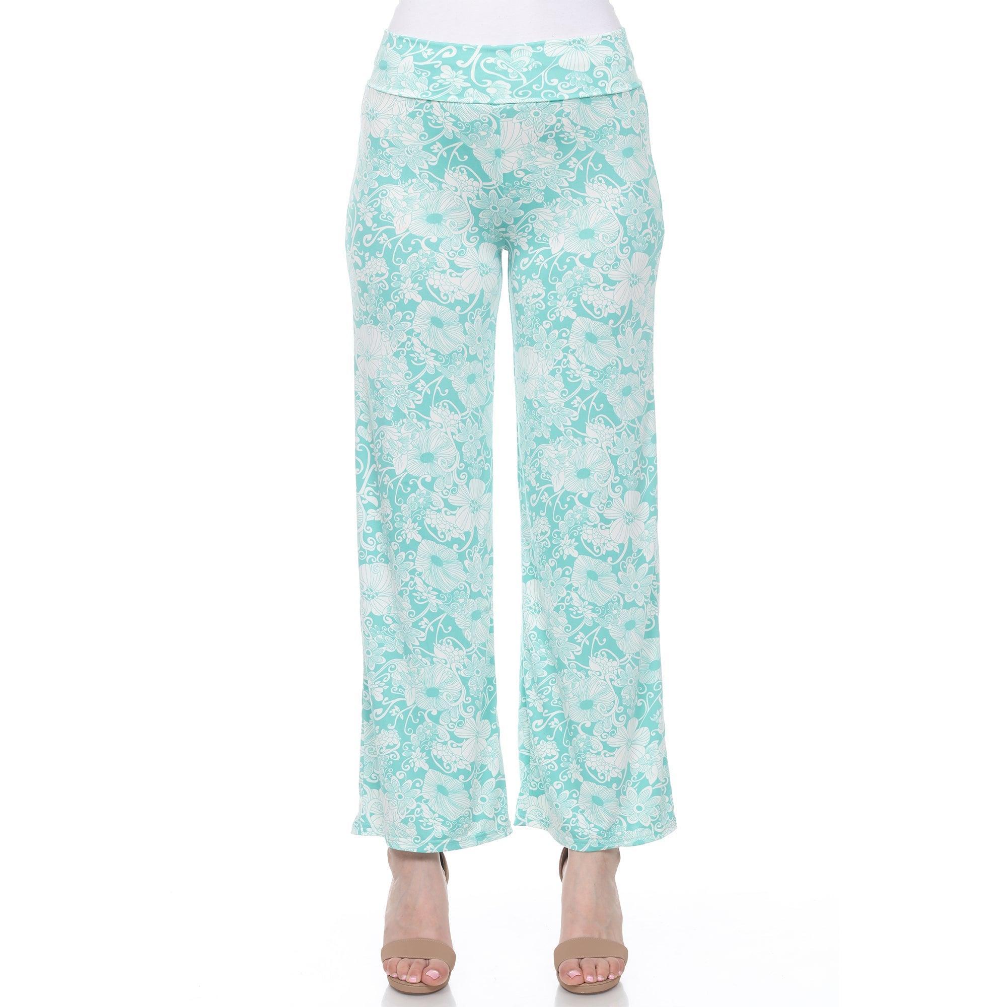 Floral Paisley Palazzo Pants Product Image