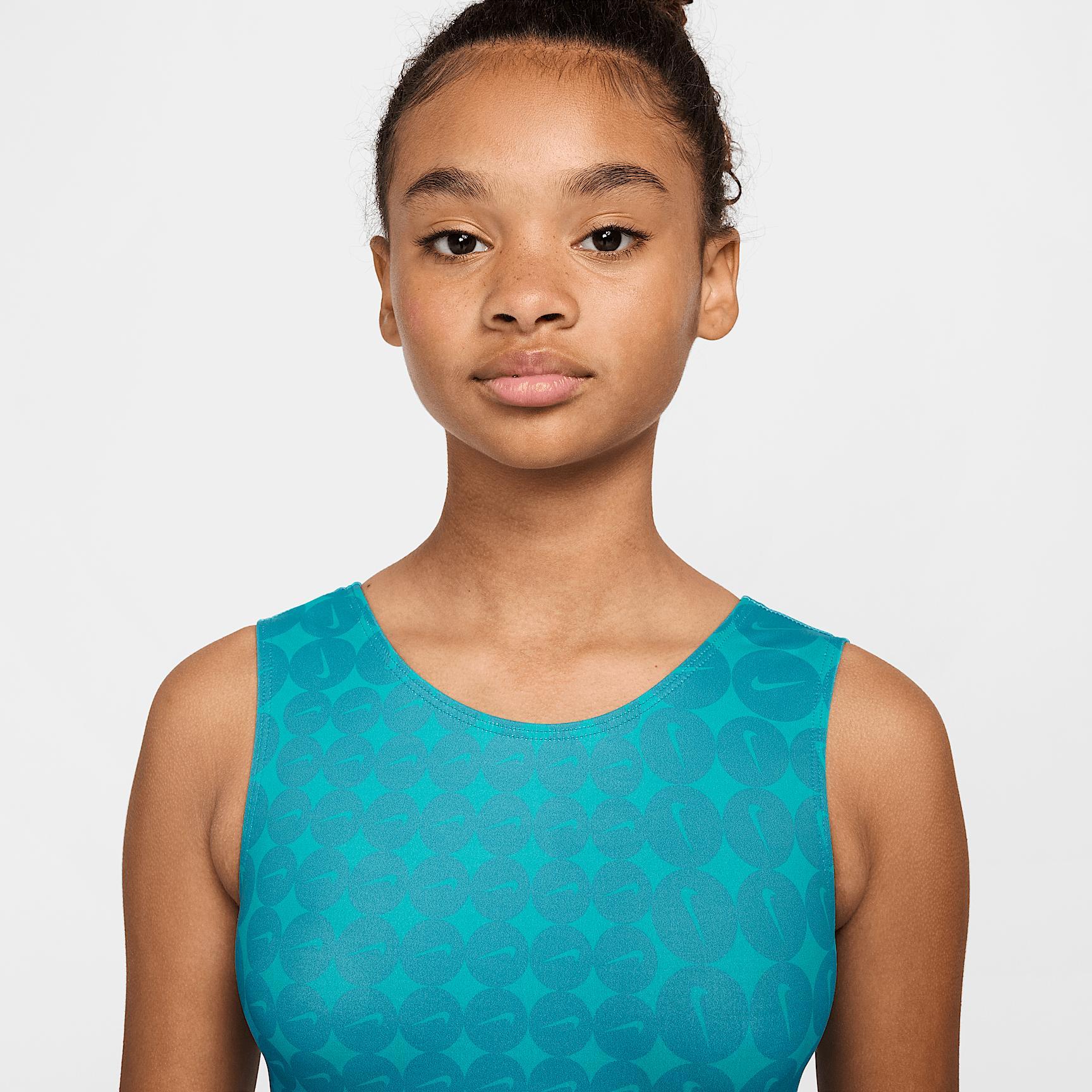 Nike Gymnastics Swoosh Printed Performance Leotard Product Image