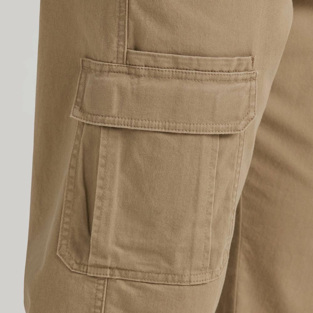 Wrangler Men's ATG Relaxed Cargo Pants - Elmwood 34x30: Heavyweight Cotton-Spandex, Mid Rise, Full Length Product Image