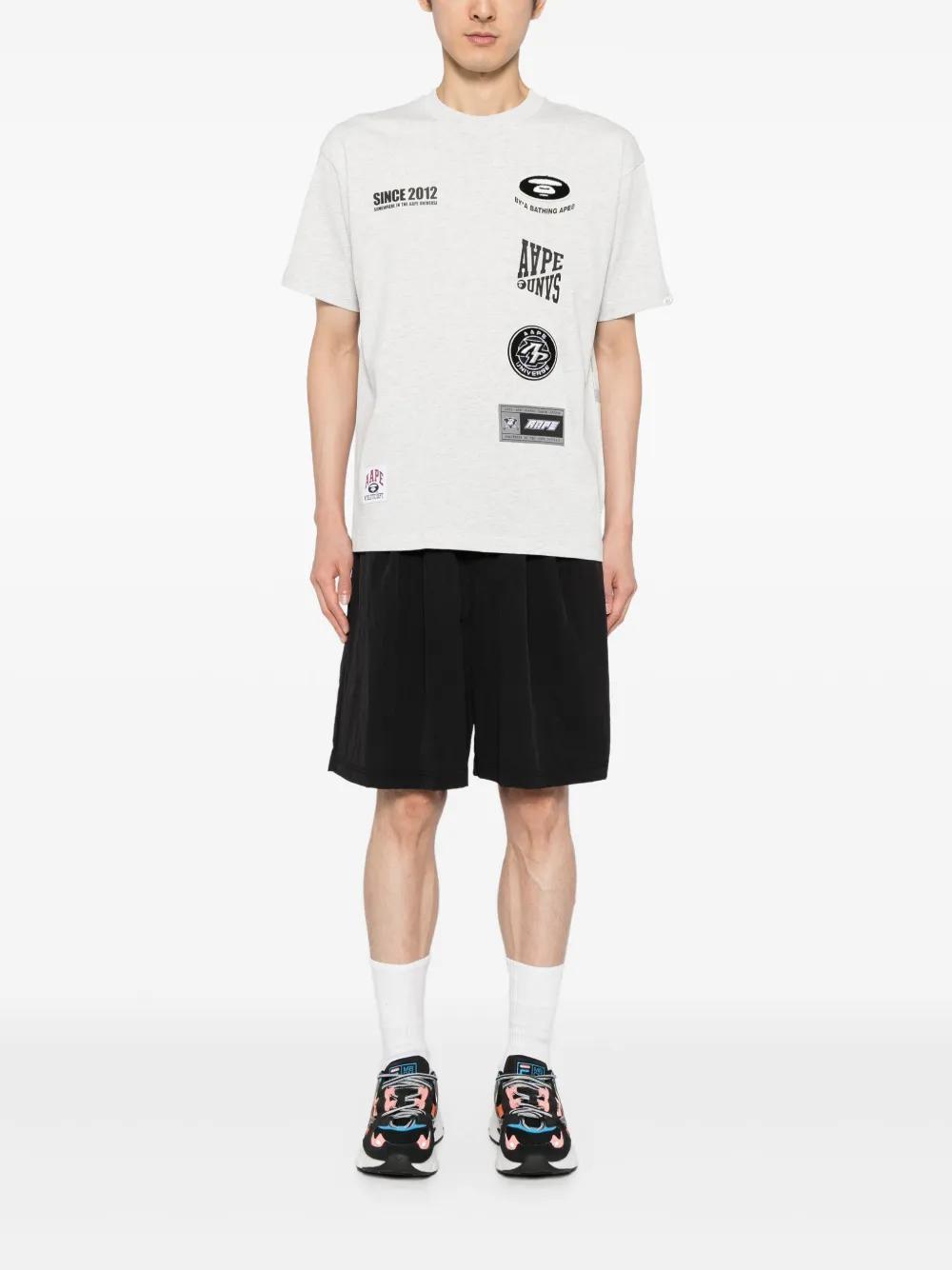 Moonface logo printed short sleeve tee Product Image