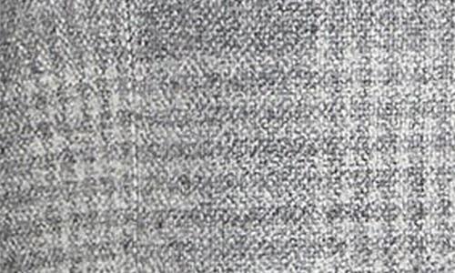 ZEGNA Grey And White Silk And Cashmere Jacket In Grey/white Product Image
