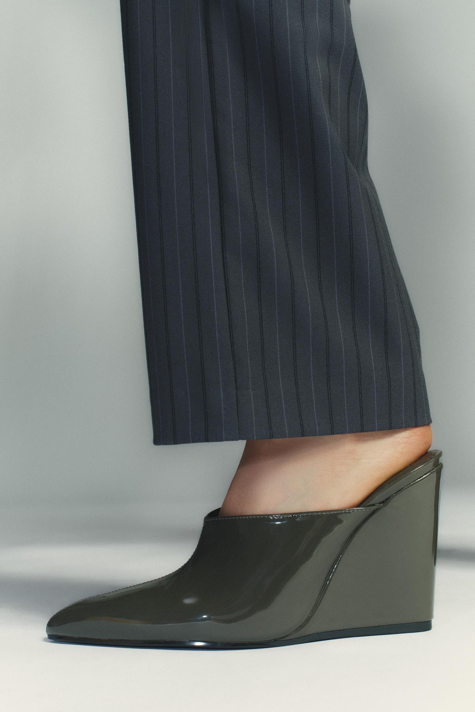 PATENT WEDGE HEELS Product Image
